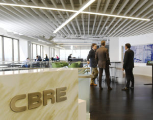 The commercial real estate firm CBRE