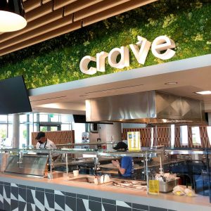 UCSD Crave - moss wall