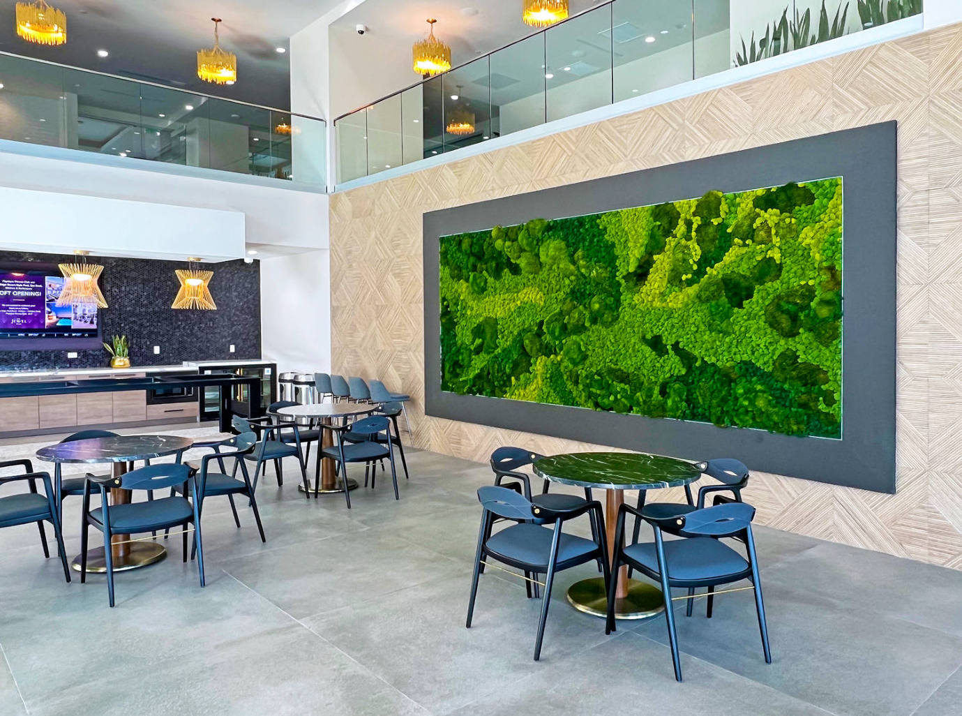 Moss Wall in Commercial space - 4 Reasons Why your Business Needs a Moss Wall